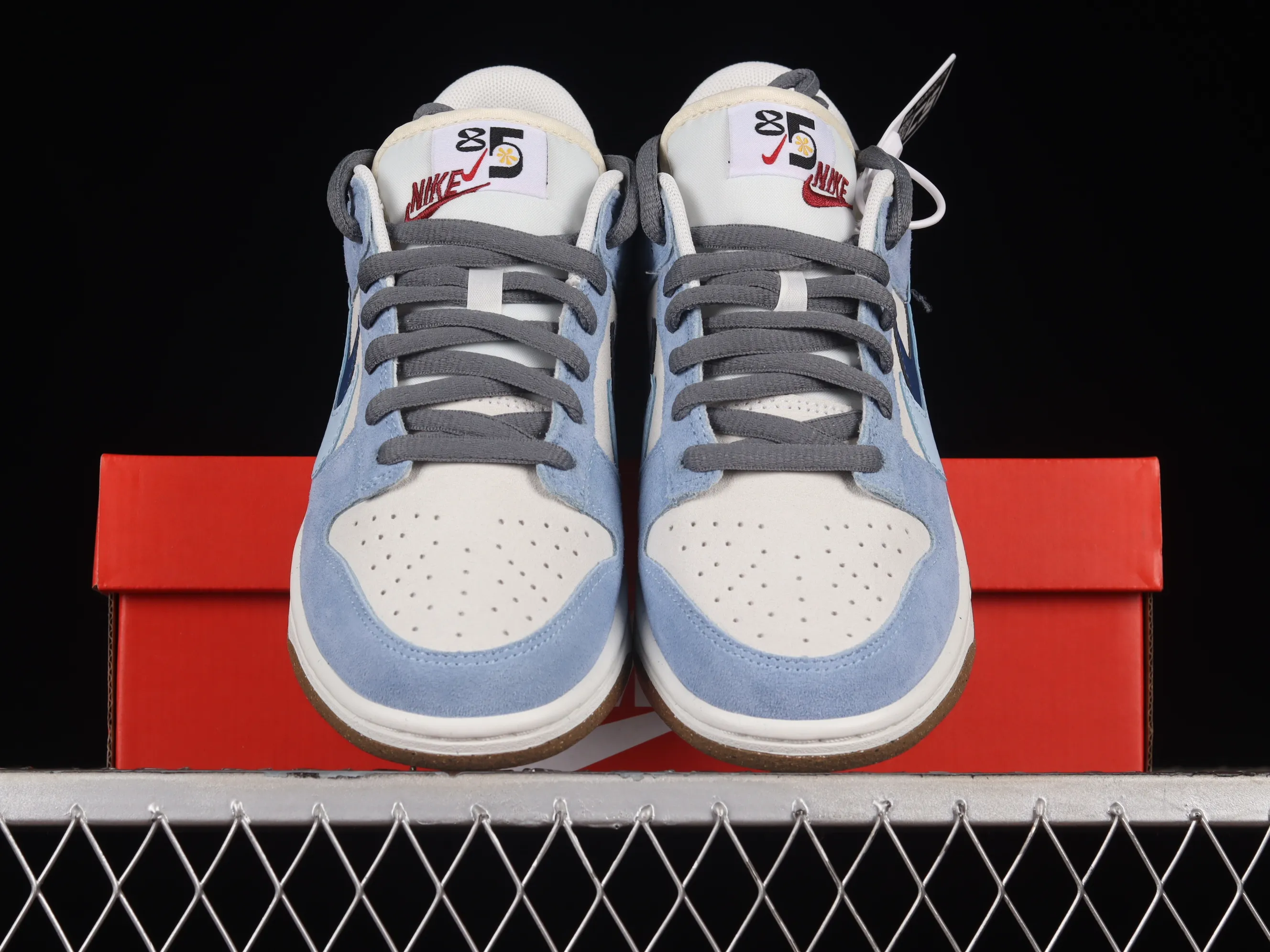 All categories Nk SB Dunk series Nk SB Dunk Low low-top sneakers Nk SB Dunk Low "85" coconut milk blue SB low-top sports and leisure sneakers DO9457-119